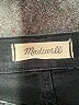 Madewell Chevron-herringbone Black Jeans Size 27 waist - photo 7