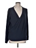 Chaser Blue Long Sleeve Blouse Size M - photo 1