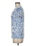 Boden Blue Short Sleeve Blouse Size M - photo 5