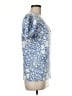 Boden Blue Short Sleeve Blouse Size M - photo 4