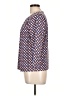 Talbots Blue 3/4 Sleeve Blouse Size Lg Petite - photo 5