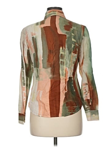 Linda Allard Ellen Tracy Long Sleeve Blouse (view 2)