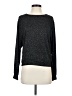 Gaze Metallic Gray Pullover Sweater Size M - photo 1