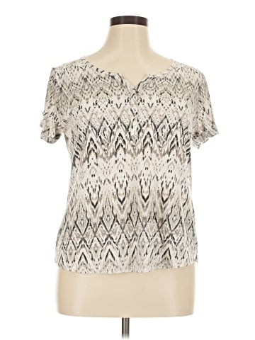 SONOMA life + style Short Sleeve Blouse (view 1)