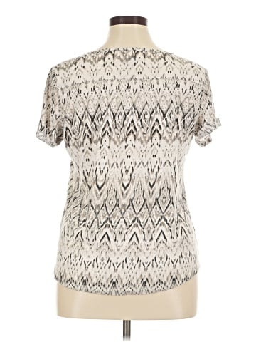 SONOMA life + style Short Sleeve Blouse (view 2)