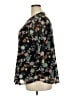 Cocomo Floral Black 3/4 Sleeve Blouse Size 2X - photo 5