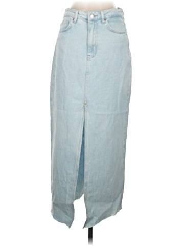 Stradivarius Denim Skirt (view 1)