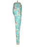 Crown & Ivy Tropical Teal Leggings Size M - photo 4