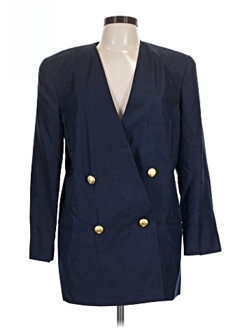 Linda Allard Ellen Tracy Silk Blazer (view 1)