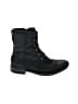 Ugg Australia 100% Leather Black Ankle Boots Size 7 - photo 1