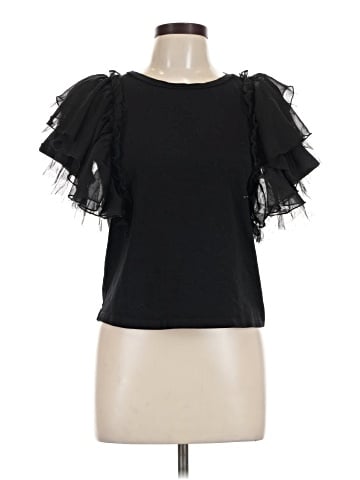 On Twelfth Short Sleeve Top (view 1)
