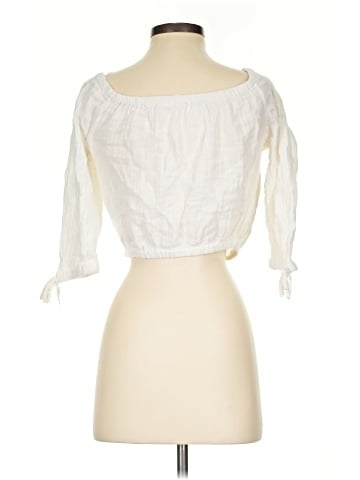 Roxy 3/4 Sleeve Blouse (view 2)