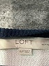 Ann Taylor LOFT Stripes Blue Pullover Sweater Size XL Petite - photo 7