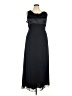 Talbots 100% Polyester Black Cocktail Dress Size 18 - photo 1