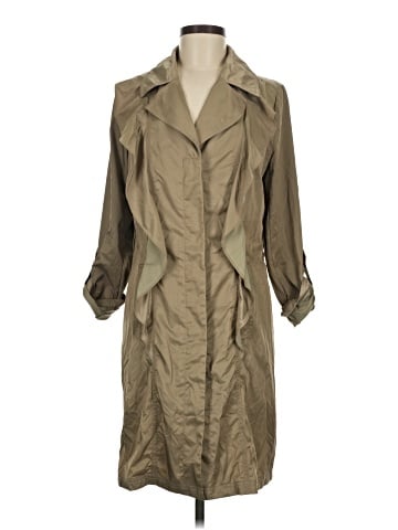 White House Black Market Trenchcoat (view 1)