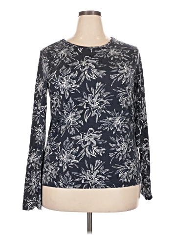 Hang Ten Long Sleeve Blouse (view 1)