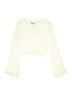Rare Editions 100% Polyester Ivory Cardigan Size 14 - photo 1