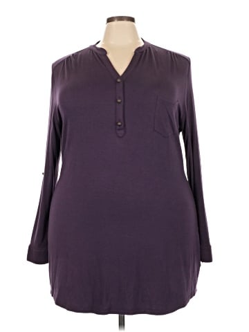 Soft Surroundings Long Sleeve Henley (view 1)