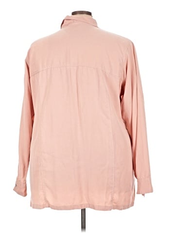 Monterey Bay Clothing Company 3/4 Sleeve Button-Down Shirt (view 2)