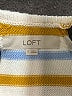 Ann Taylor LOFT Stripes Yellow Pullover Sweater Size S - photo 7