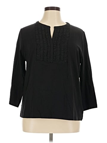 Kate Hill 3/4 Sleeve Blouse (view 1)