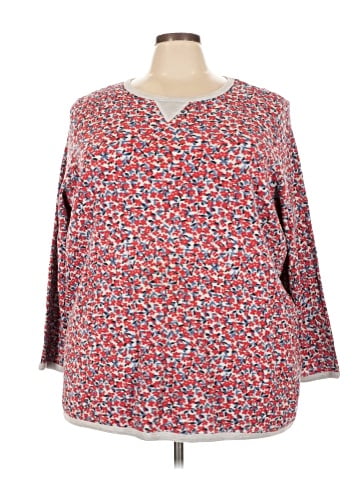 Woman Within 3/4 Sleeve Blouse (view 1)