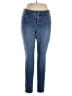 Gloria Vanderbilt Hearts Blue Jeans Size 14 - photo 1