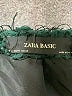 Zara Basic 100% Polyester Green Faux Fur Jacket Size M - photo 6