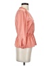 J.Crew 100% Polyester Orange 3/4 Sleeve Blouse Size 2 (petite) - photo 4