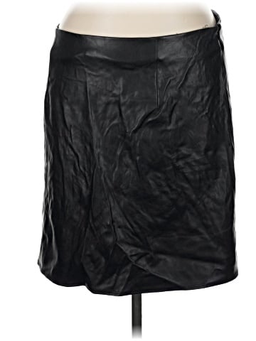 Old Navy Faux Leather Skirt (view 1)