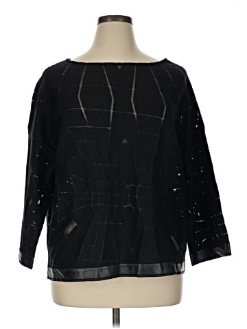 Lafayette 148 New York 3/4 Sleeve Blouse (view 1)