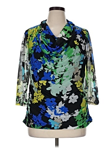Dana Buchman 3/4 Sleeve Blouse (view 1)