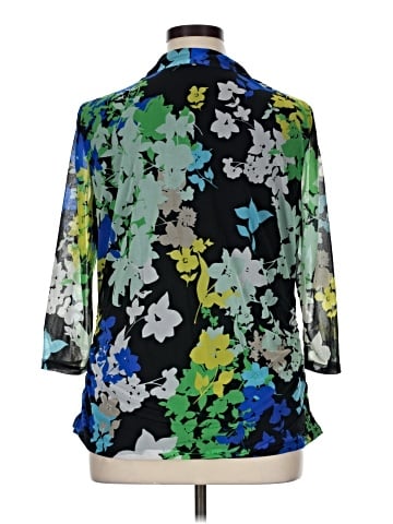 Dana Buchman 3/4 Sleeve Blouse (view 2)