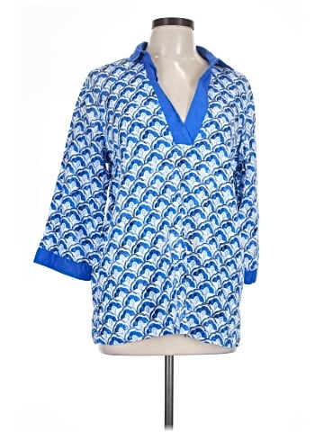 Sigrid Olsen 3/4 Sleeve Blouse (view 1)