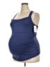 Isabel Maternity Blue Active Tank Size 2X - photo 1