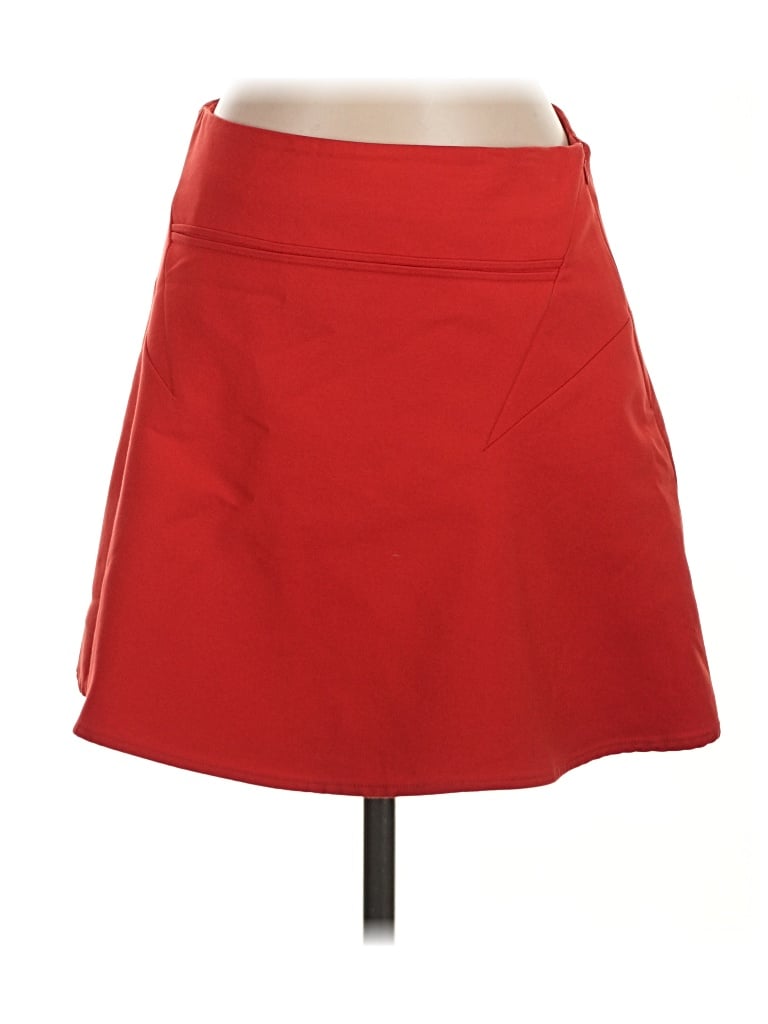 Pre-owned Zara Basic Casual Skirt In Red