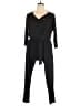 Nina Leonard Solid Black Jumpsuit Size XL - photo 1
