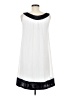 Connected Apparel 100% Polyester Graphic White Casual Dress Size 8 - photo 2
