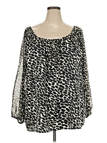 Jaclyn Smith 3/4 Sleeve Blouse (view 1)
