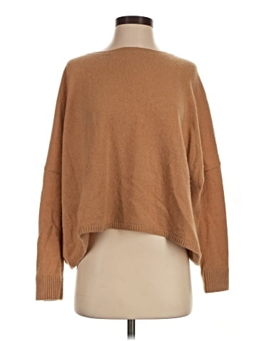 Minnie Rose Cashmere Pullover Sweater (view 1)