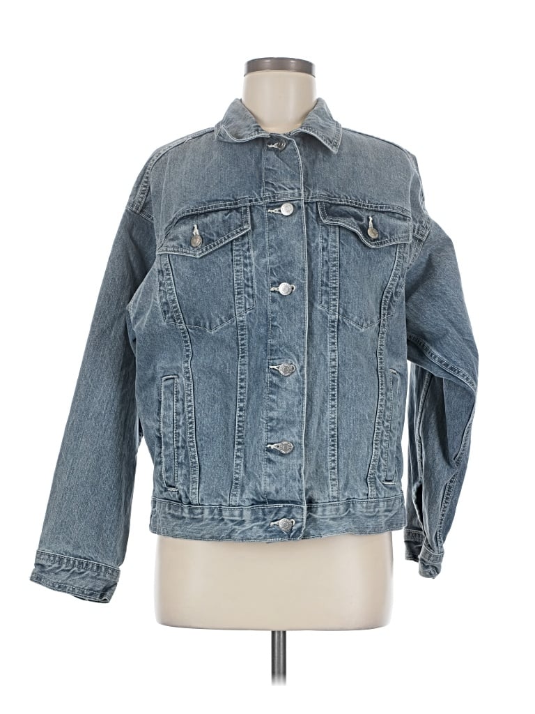 Pre-owned Bdg Denim Jacket In Blue