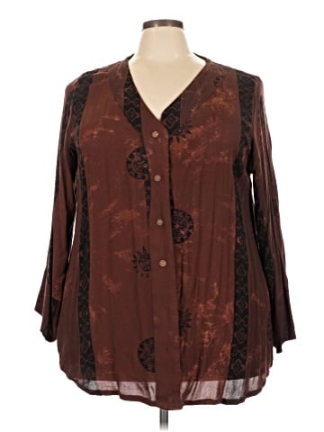 Soft Surroundings Long Sleeve Blouse (view 1)