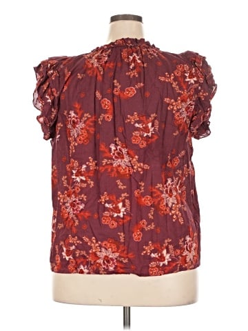 Chelsea & Theodore Short Sleeve Blouse (view 2)