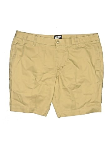 Lands' End Khaki Shorts (view 1)