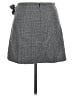 Wilfred Houndstooth Gray Wool Skirt Size 8 - photo 2