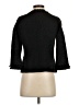 Talbots Tweed Solid Black Jacket Size 4 Petite - photo 2