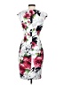 Connected Apparel Floral White Cocktail Dress Size 4 - photo 2