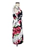 Connected Apparel Floral White Cocktail Dress Size 4 - photo 4