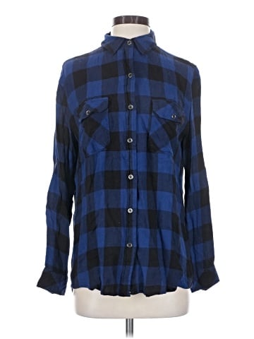Seven7 Long Sleeve Button-Down Shirt (view 1)