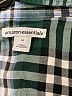 Amazon Essentials 100% Cotton Plaid Green Long Sleeve Button-Down Shirt Size M - photo 7